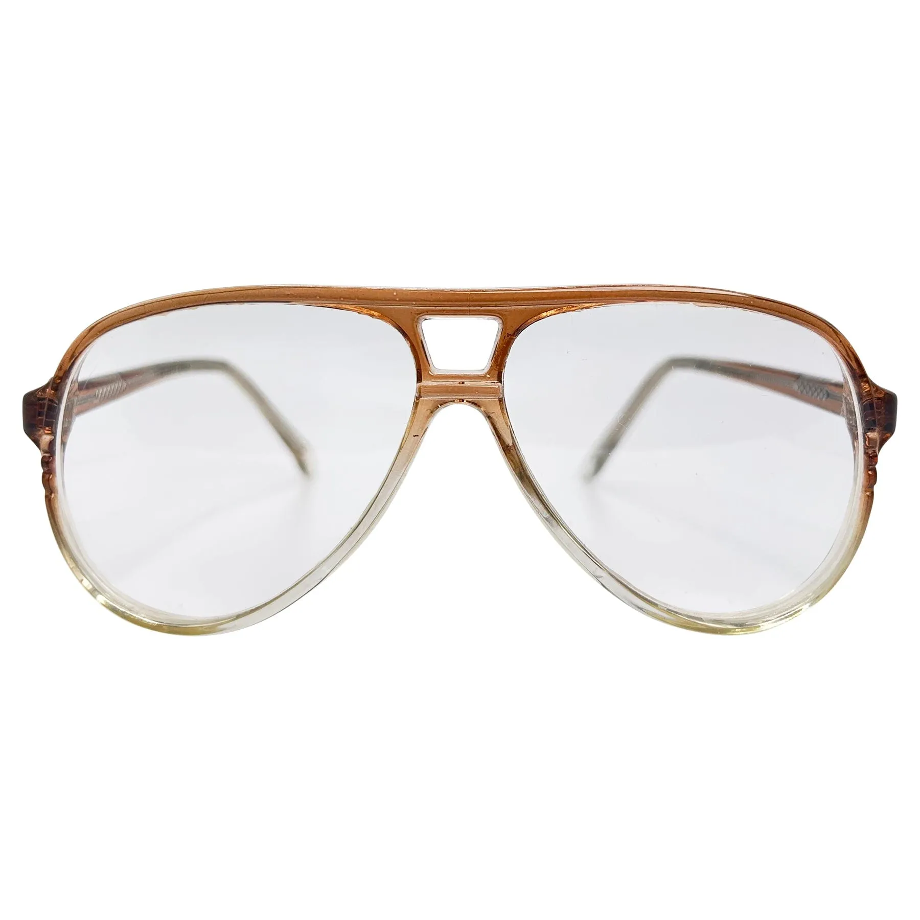 ESQUIRE Clear Aviator Glasses