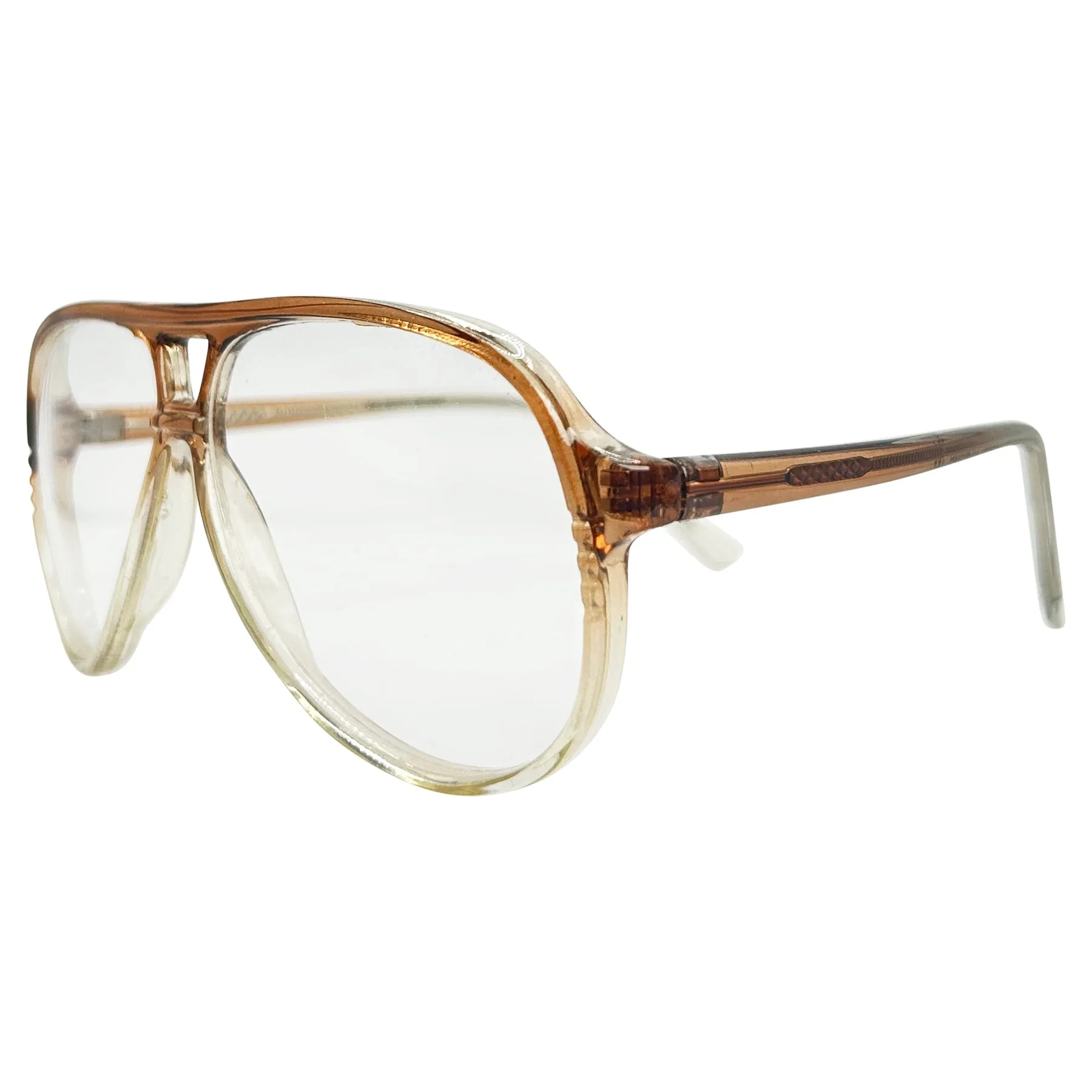 ESQUIRE Clear Aviator Glasses
