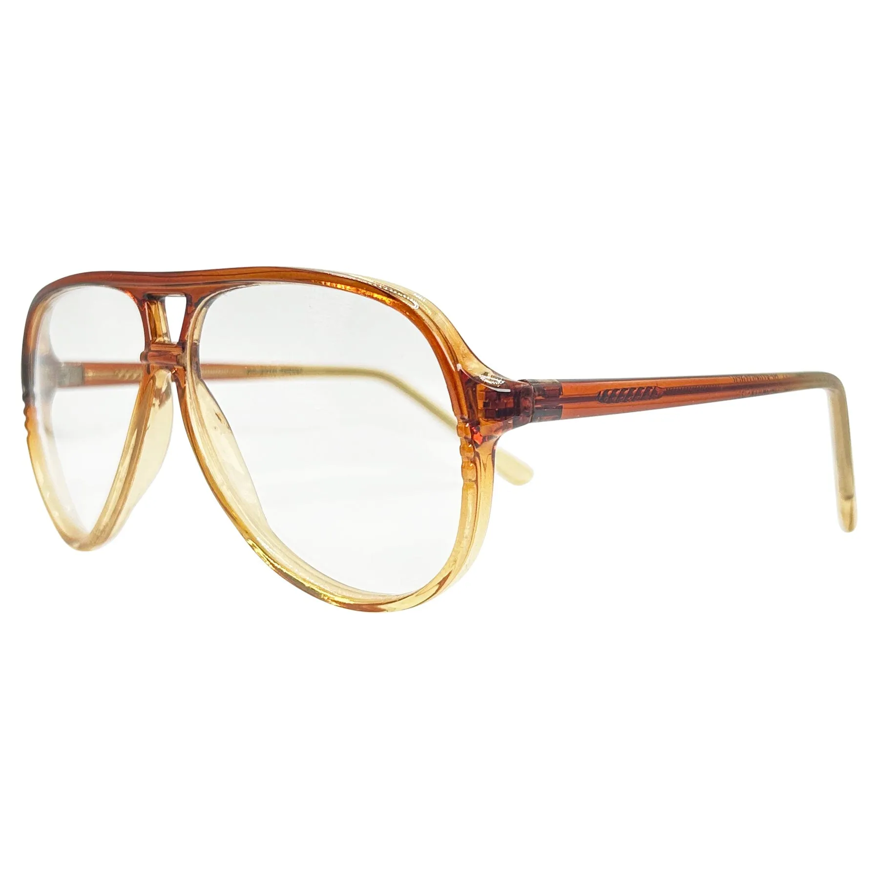 ESQUIRE Clear Aviator Glasses