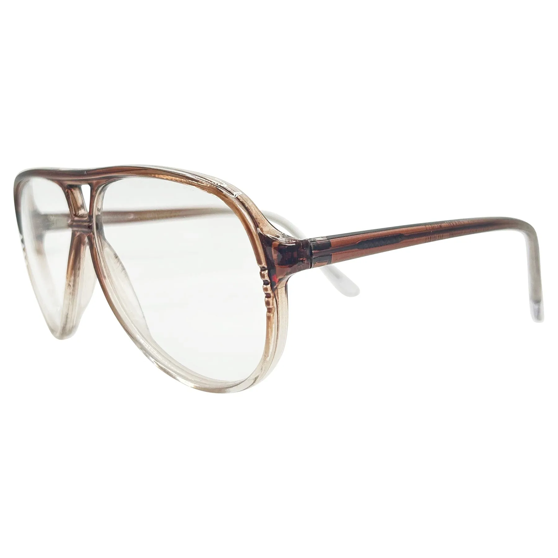 ESQUIRE Clear Aviator Glasses