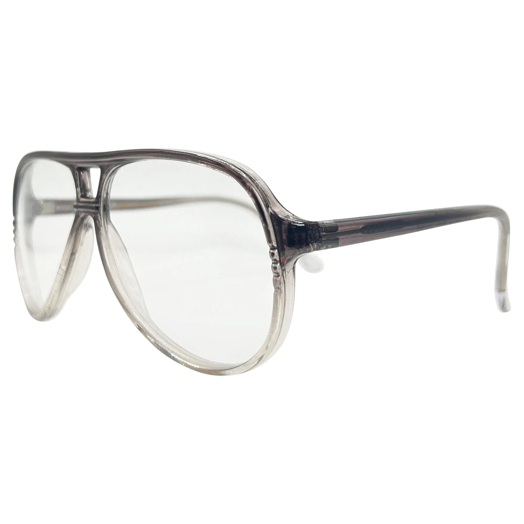 ESQUIRE Clear Aviator Glasses