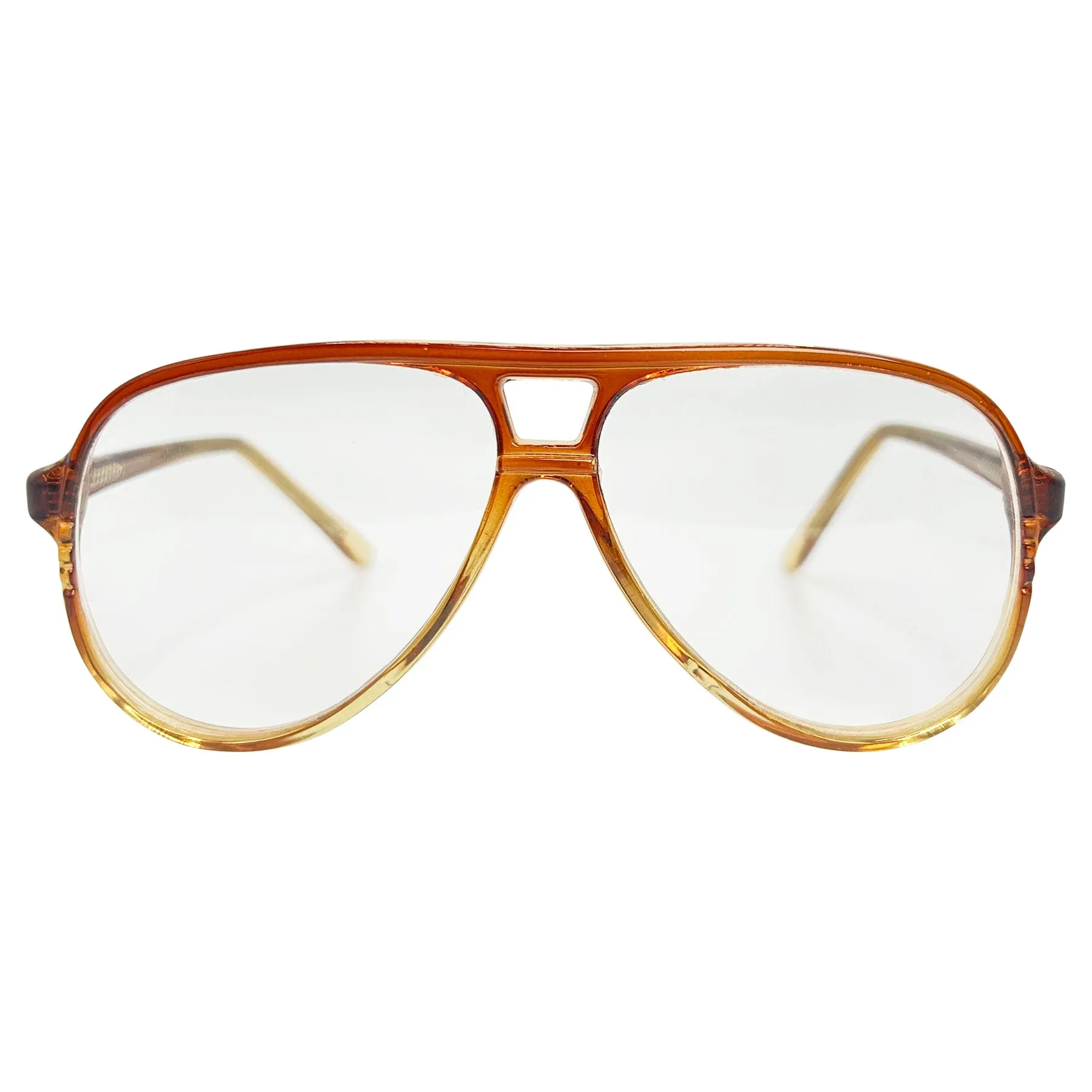 ESQUIRE Clear Aviator Glasses