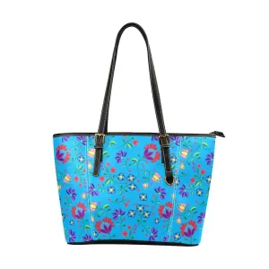Fleur Indigine Ciel Leather Tote Bag