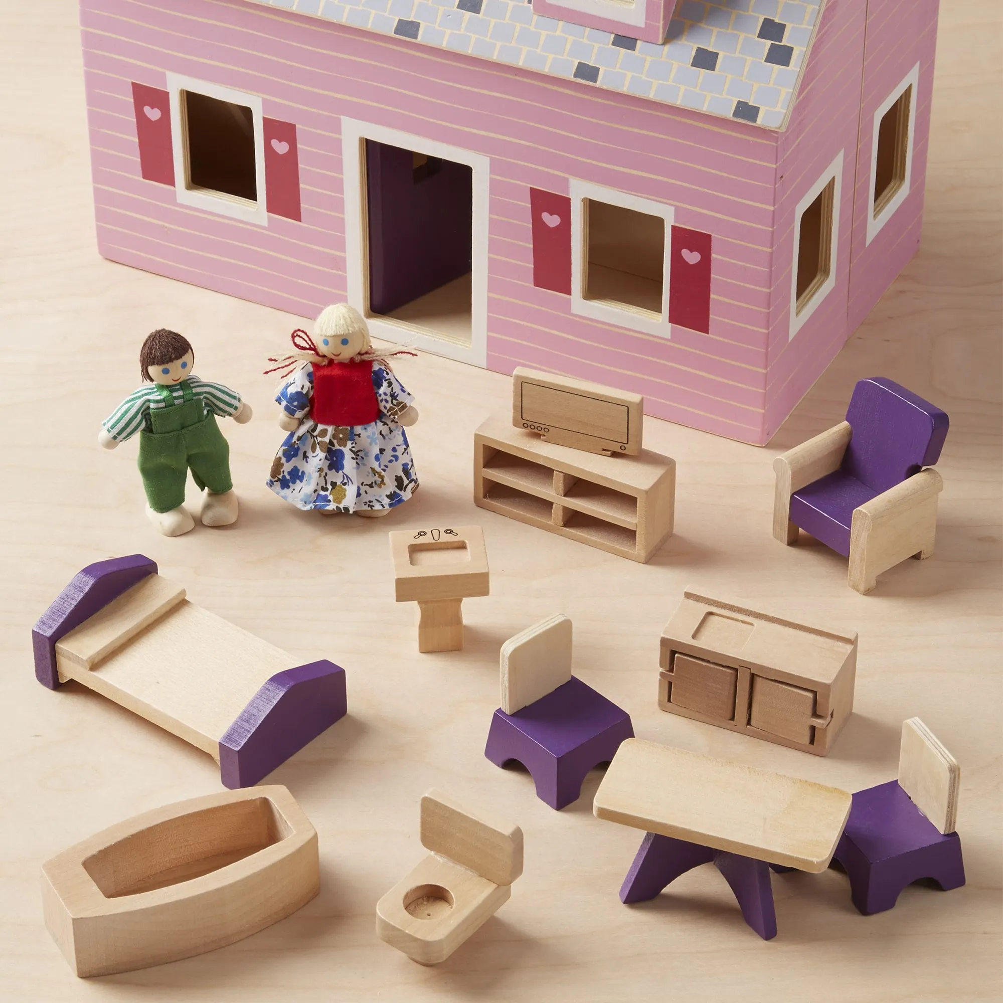 Fold & Go Dollhouse
