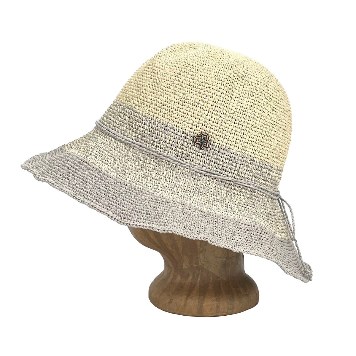 Frida Toyo Straw Sun Hat – Hand-Crocheted, Sustainable & Travel Friendly