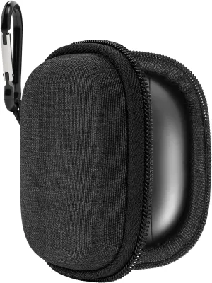 Geekria Shield Earbuds Case Compatible with Beats Solo Buds, Studio Buds  True Wireless Earbud, Replacement Portable Hard Shell Travel Carrying Bag with Cable Storage, Waterproof (Dark Grey)