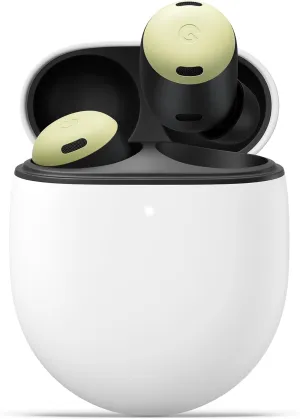 Google Pixel Buds Pro - Noise Canceling Earbuds - Up to 31 Hour Battery Life with Charging Case- Bluetooth Headphones - Compatible with Android - Lemongrass