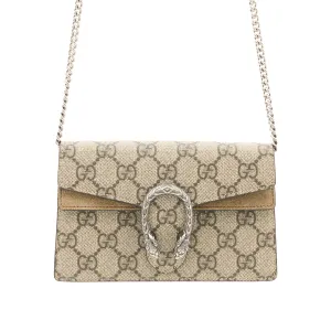 Gucci Dionysus GG Supreme Super Mini Crossbody Bag