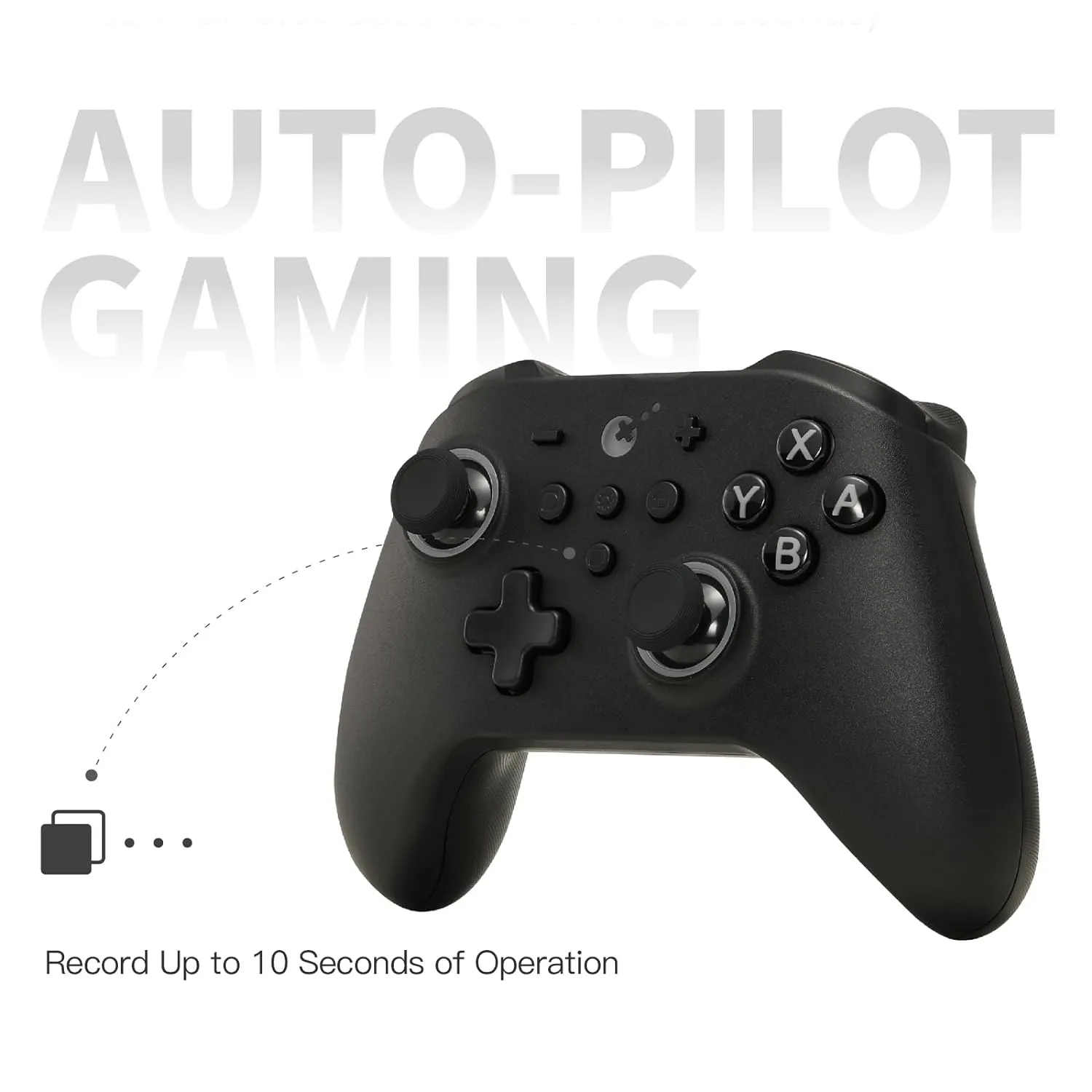 GuliKit KK3 PRO Controller Kingkong 3 Pro Switch Controller (No Drift) for Switch/PC/Android/MacOS/IOS Hall Joysticks and Triggers, Maglev/Rotor/HD Vibration (Black)