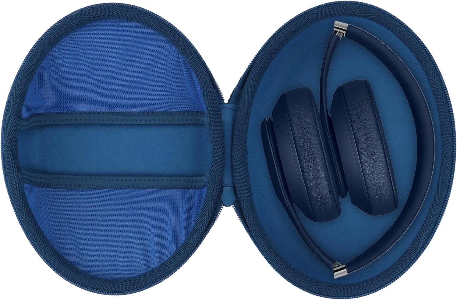 Hard Carry Case Compatible with Beats Studio Pro Studio 3 Solo 4 Solo 3 Solo 2 Noise Cancelling Over-Ear Headphones (Blue Case)