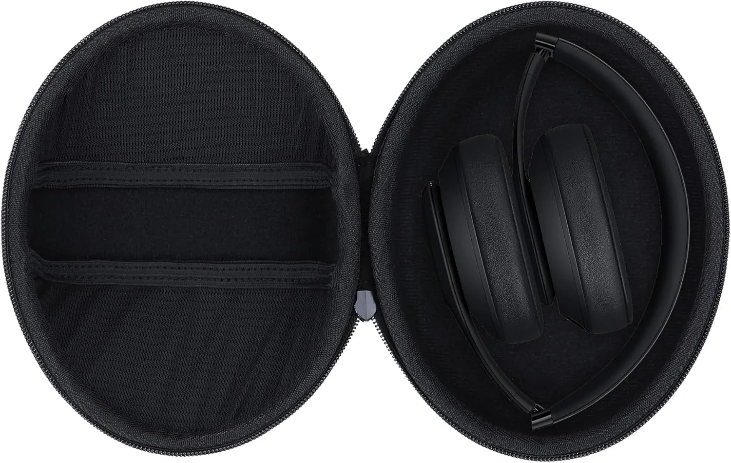 Hard Carry Case Compatible with Beats Studio Pro Studio 3 Solo 4 Solo 3 Solo 2 Wireless Noise Cancelling Over-Ear Headphones (Black Case)