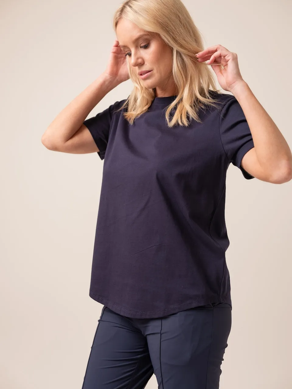 Harpers Emporium Lulu Tee in Navy