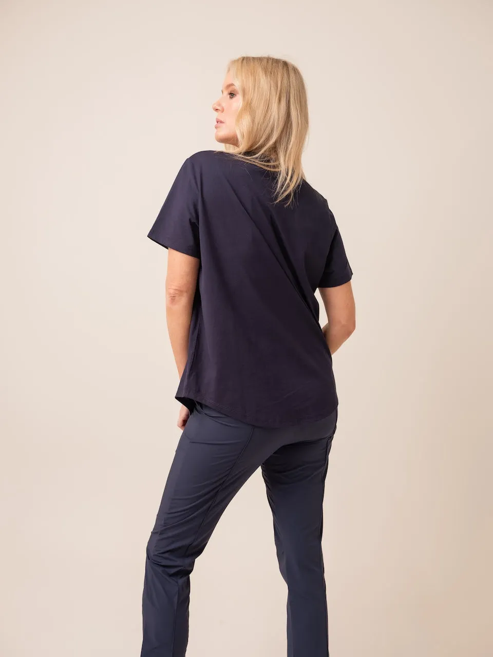 Harpers Emporium Lulu Tee in Navy