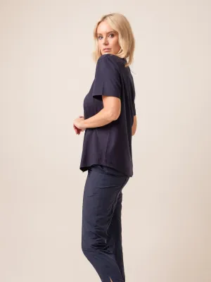 Harpers Emporium Lulu Tee in Navy