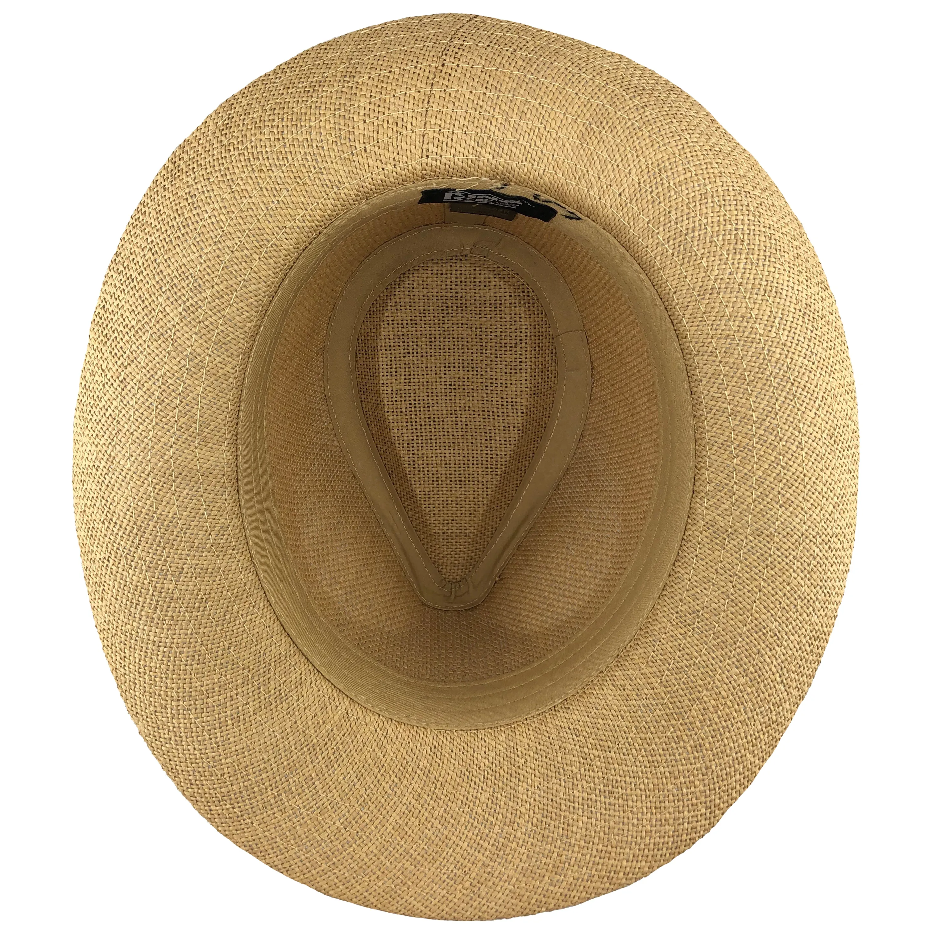 Hats Plus Caps Panama Style Straw Fedora