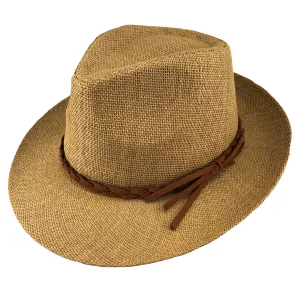 Hats Plus Caps Panama Style Straw Fedora