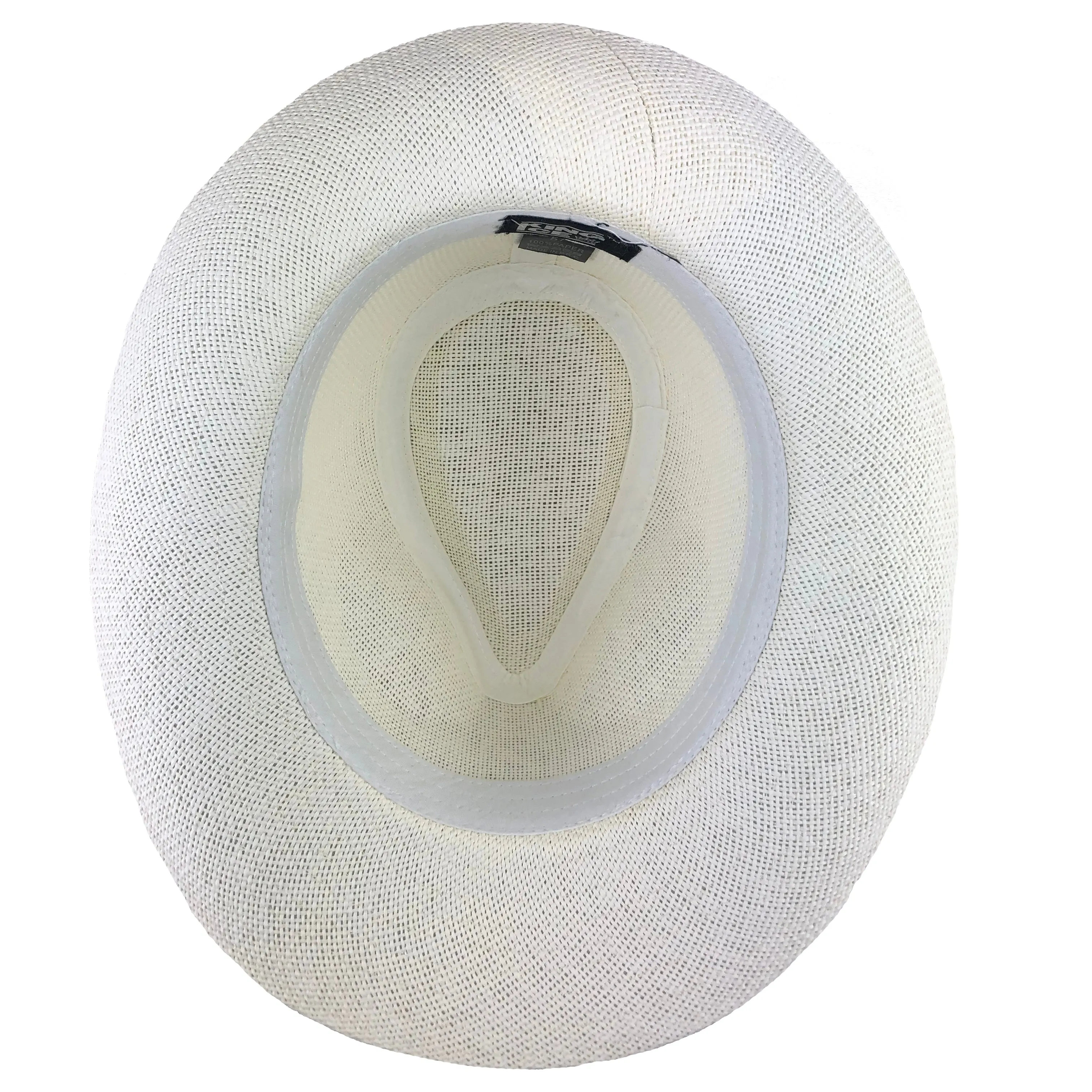 Hats Plus Caps Panama Style Straw Fedora