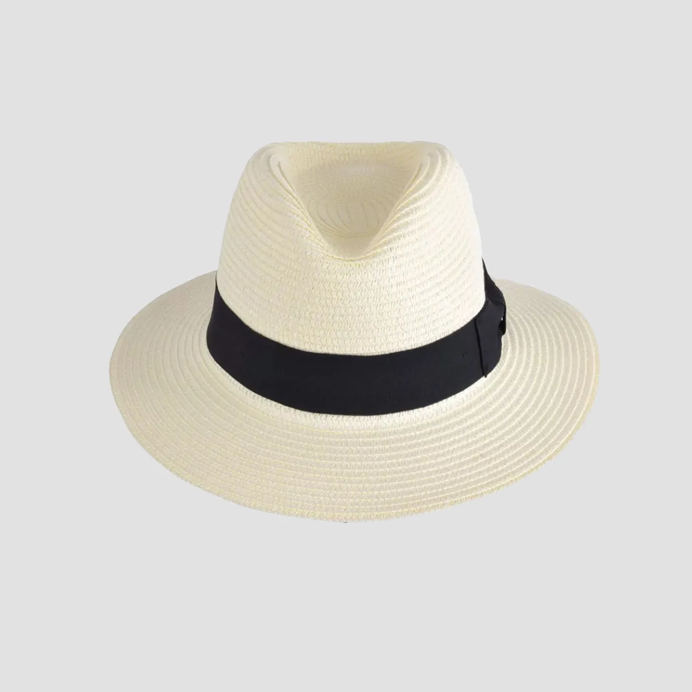 Hats Plus Caps Toyo Straw Fedora Crushable Panama Hat