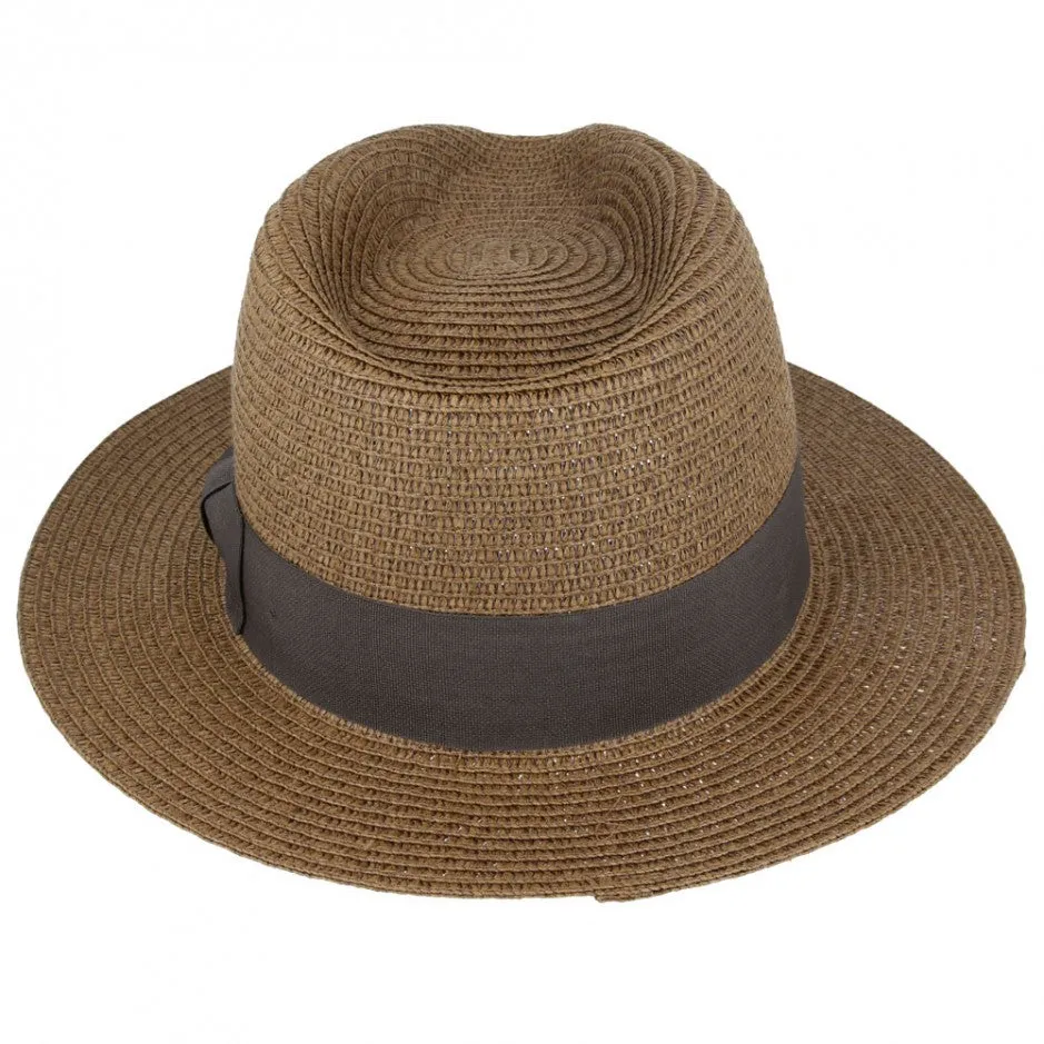 Hats Plus Caps Toyo Straw Fedora Crushable Panama Hat