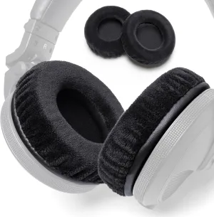 HDJ-X7 HDJ-X5 HDJ-X10 Replacement Ear Pads Compatible with Pioneer HDJ X7 HDJ X5 HDJ X10 DJ Headphones Premium Velour Cover & Memory Foam for Enhanced Comfort & Sound Quality