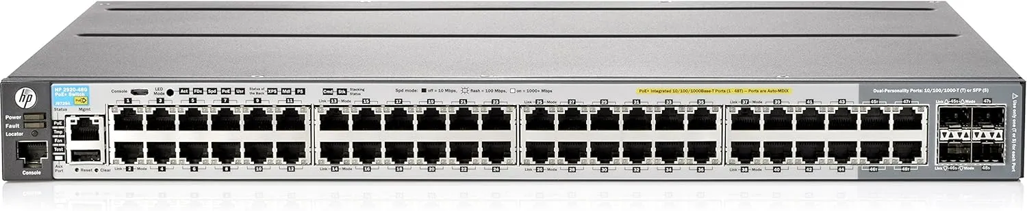 HP J9729A#ABA 2920-48G-PoE  SWITCH