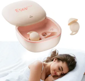 Invisible Sleep Headphones, Sleep Earbuds for Side Sleepers, Mini Sleepbuds Comfortable Noise Blocking, IPX6 Waterproof Bluetooth 5.3 Wireless Earbuds for Sleeping, Workout, Pink