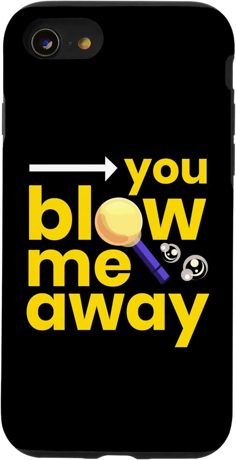 iPhone SE (2020) / 7 / 8 Blow Me Away I Glassblower Art Glass Craft Saying Case