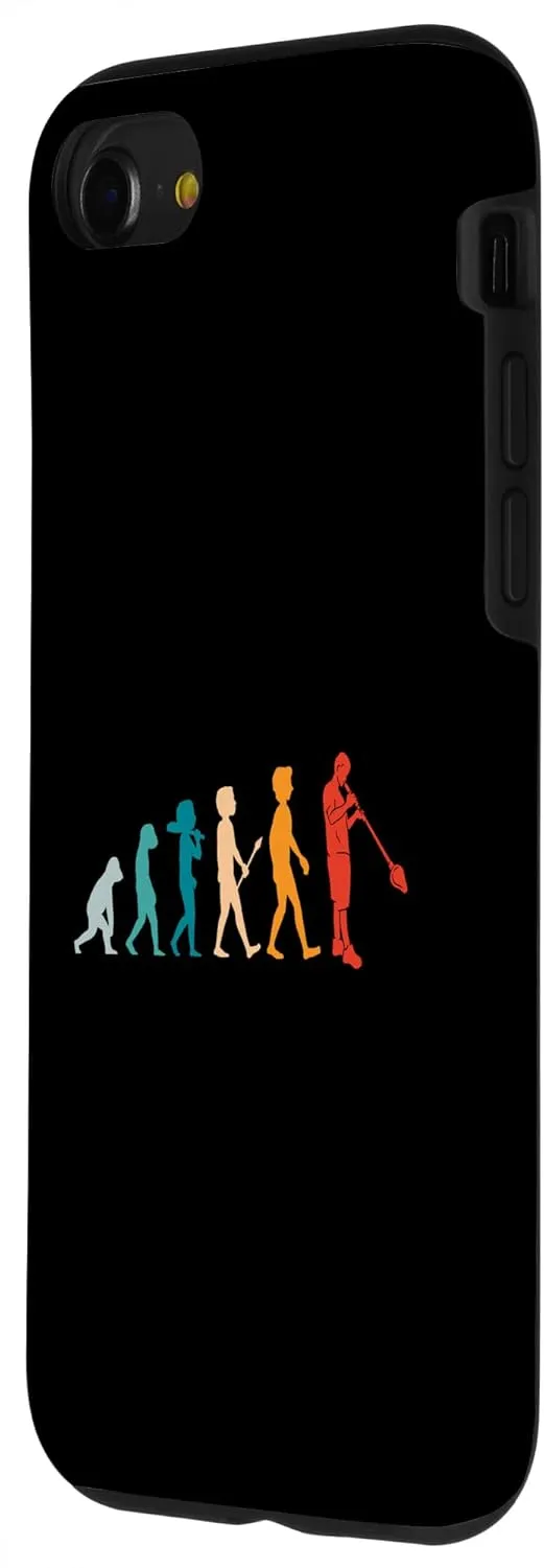 iPhone SE (2020) / 7 / 8 Glassblower Evolution Glassblowing Glassworker Glass Lover Case