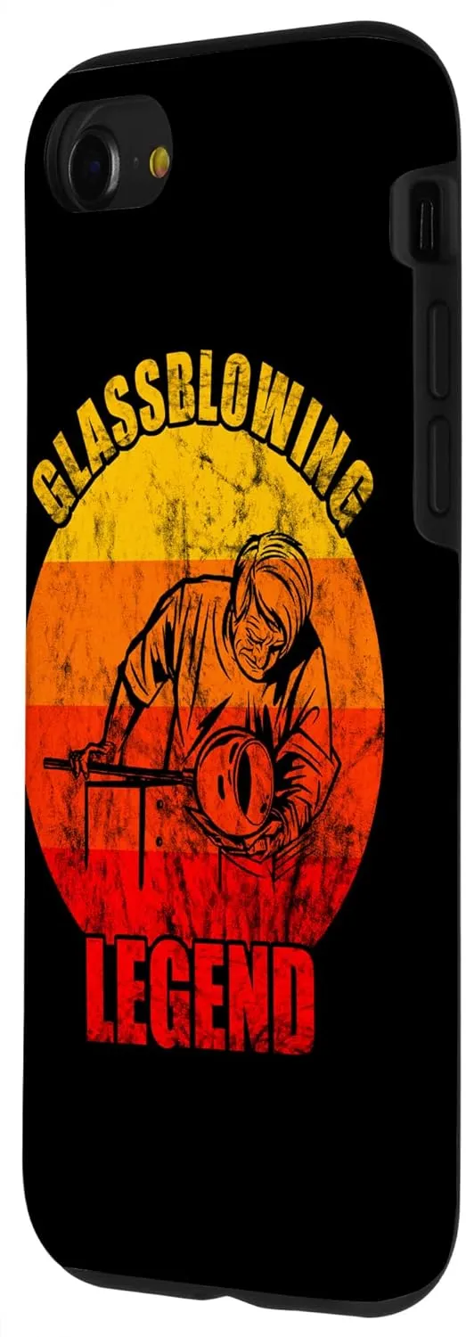 iPhone SE (2020) / 7 / 8 Glassblower Glassworking Vintage Retro Glassblowing Legend Case