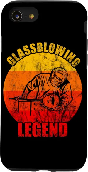 iPhone SE (2020) / 7 / 8 Glassblower Glassworking Vintage Retro Glassblowing Legend Case
