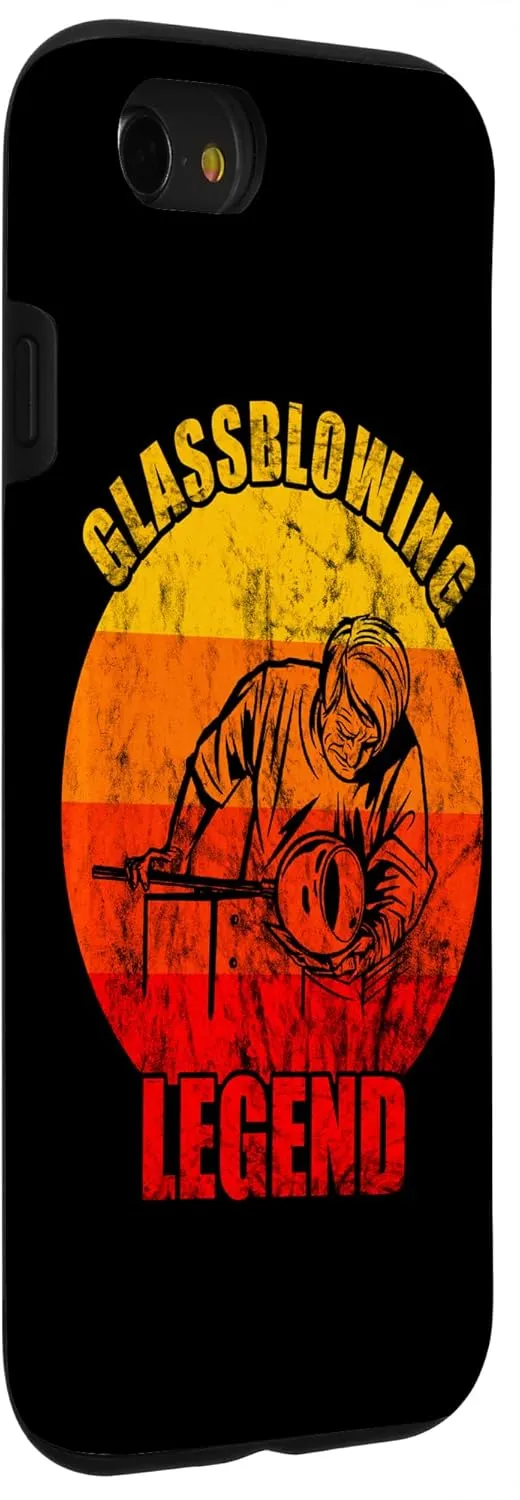 iPhone SE (2020) / 7 / 8 Glassblower Glassworking Vintage Retro Glassblowing Legend Case