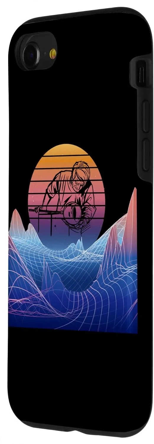 iPhone SE (2020) / 7 / 8 Glassblower Vaporwave Landscape Retro Working Glassblowing Case