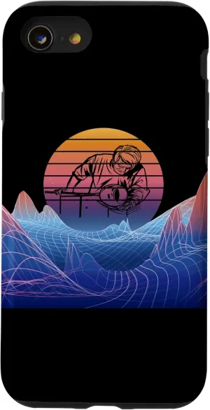 iPhone SE (2020) / 7 / 8 Glassblower Vaporwave Landscape Retro Working Glassblowing Case