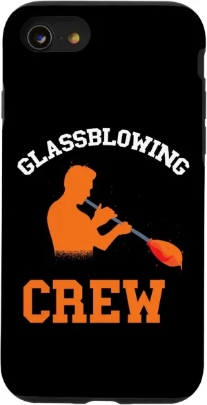 iPhone SE (2020) / 7 / 8 Glassblowing Crew Blowing Team Glassblower Bllowpipe Glass Case