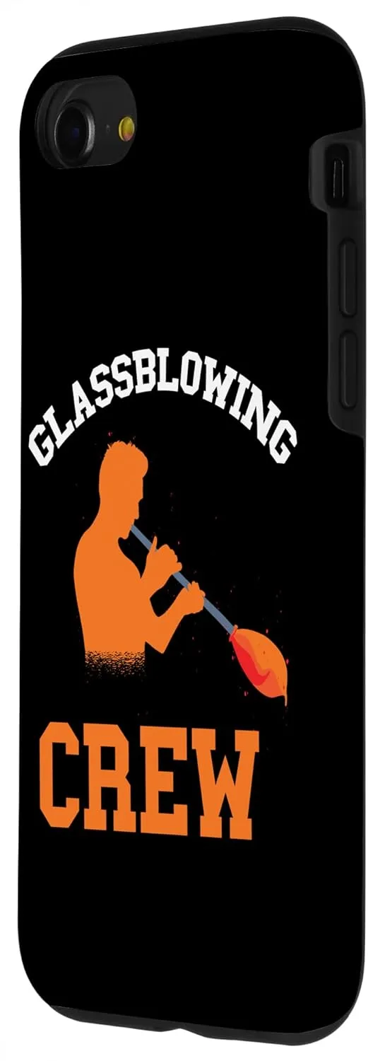iPhone SE (2020) / 7 / 8 Glassblowing Crew Blowing Team Glassblower Bllowpipe Glass Case