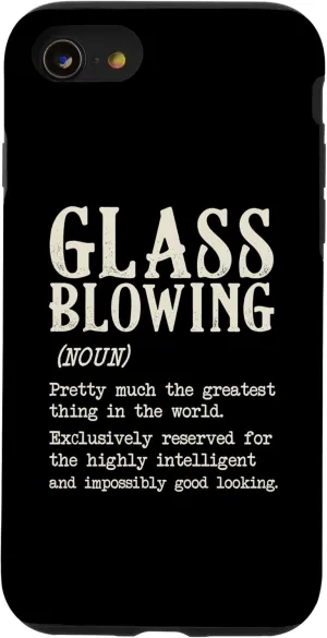 iPhone SE (2020) / 7 / 8 Glassblowing Definition Glassblower Glassworker Glass Lover Case
