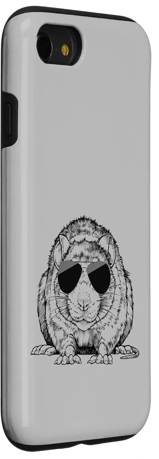 iPhone SE (2020) / 7 / 8 Rat with Sunglasses Case