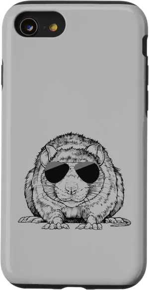 iPhone SE (2020) / 7 / 8 Rat with Sunglasses Case