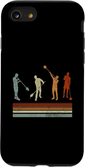 iPhone SE (2020) / 7 / 8 Retro Glassblowing Glassblower Glassworker Glass Lover Case