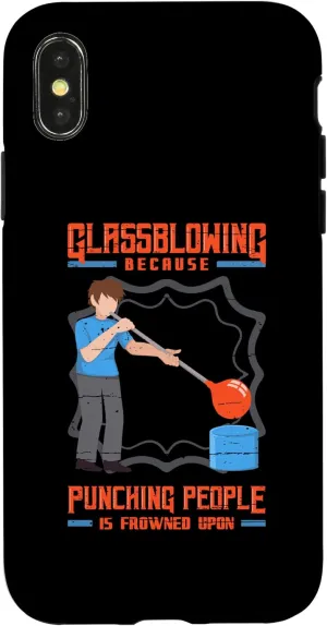 iPhone X/XS Glass Blowing Tools Beginner Figure Equipments Case
