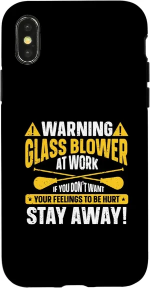 iPhone X/XS Glassblowing Glass Blower Glass Blowing Case
