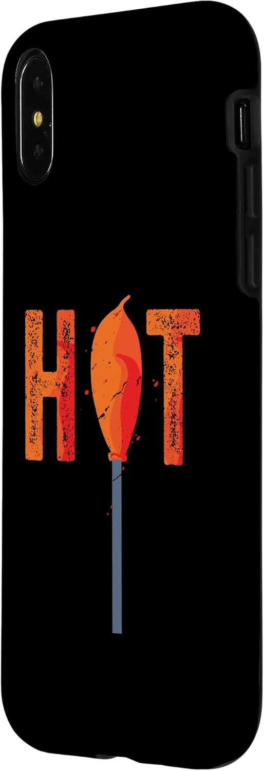 iPhone X/XS Hot Glassblowing Glassblower Glassworker Glass Tools Lover Case