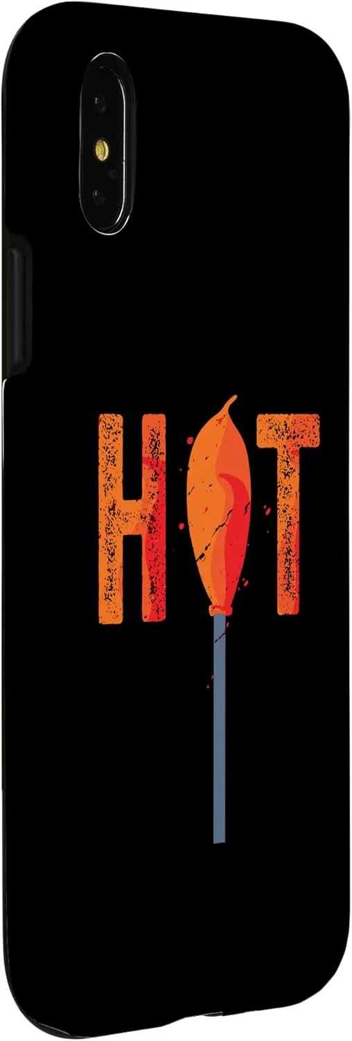 iPhone X/XS Hot Glassblowing Glassblower Glassworker Glass Tools Lover Case
