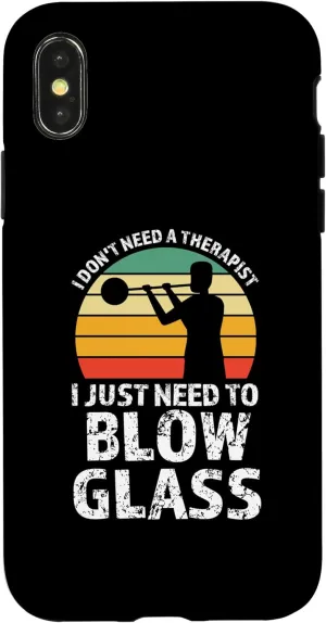 iPhone X/XS I just need to blow glass Glassblowing Case