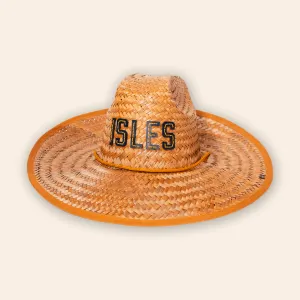 Islanders ISLES Straw Beach Hat