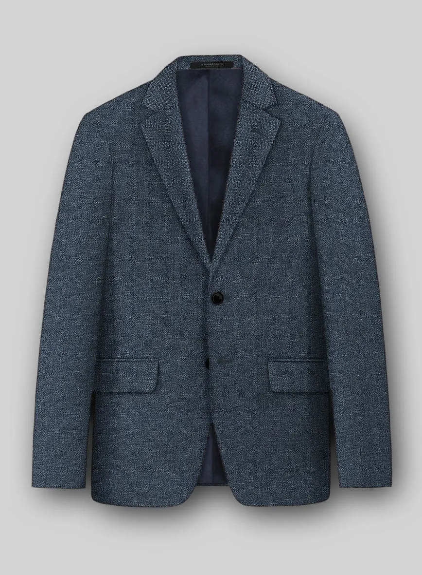 Italian Wool Linen Basket Weave Gulem Suit