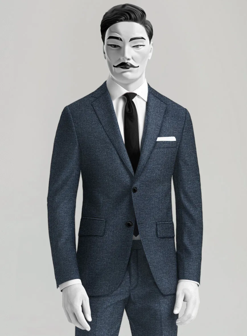 Italian Wool Linen Basket Weave Gulem Suit
