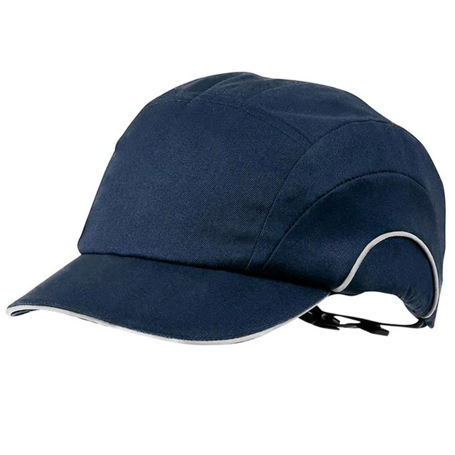 JSP Hardcap A1 Flame Retardant 5cm Peak Navy (ABP00-002-100)