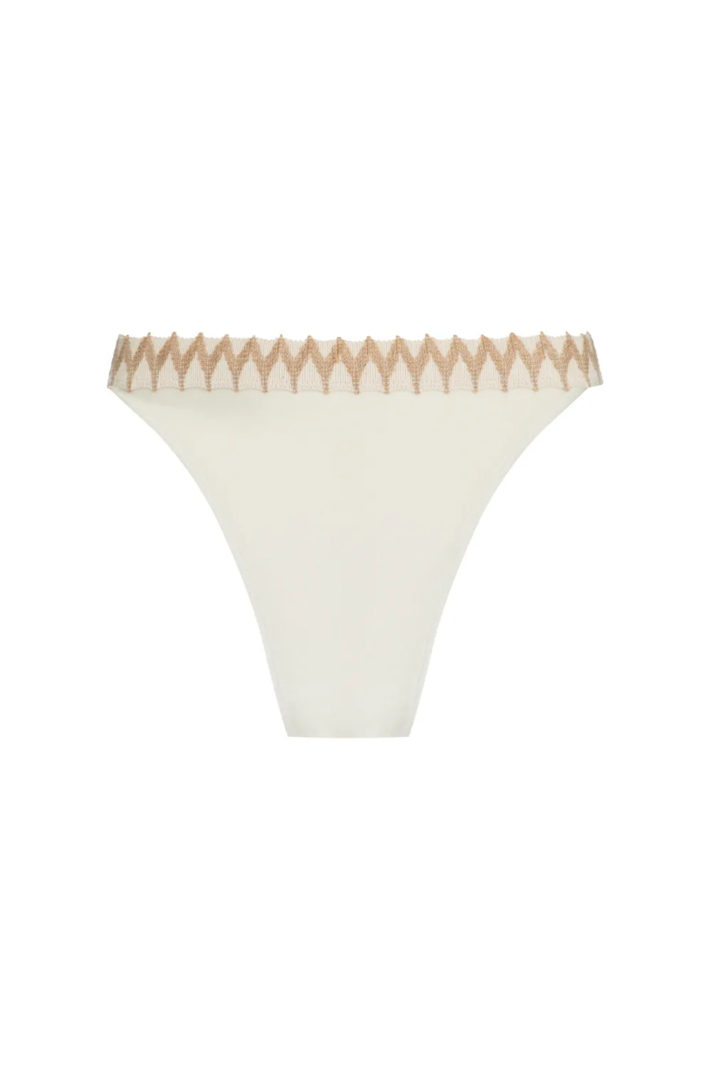 JUTE TRIM BIKINI BOTTOM