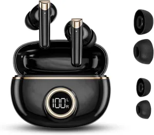 Language Translator Earbuds,Ai Translation Earbuds Real Time, Supports 144 Languages Online Translation,TWS Language Translation Earbuds with Bluetooth and APP,Fit iOS & Android for Business Travel